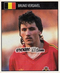 Sticker Bruno Versavel - World Cup 1990 - Orbis