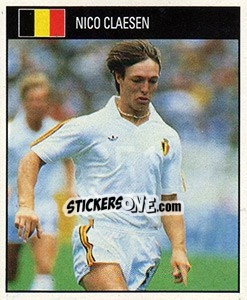Sticker Nico Claesen - World Cup 1990 n. 251 - Orbis