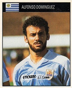 Cromo Alfonso Dominguez - World Cup 1990 - Orbis