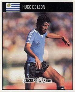 Sticker Hugo De Leon - World Cup 1990 n. 256 - Orbis