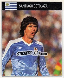 Cromo Santiago Ostolaza - World Cup 1990 - Orbis