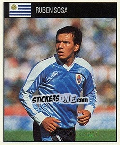 Sticker Ruben Sosa - World Cup 1990 - Orbis