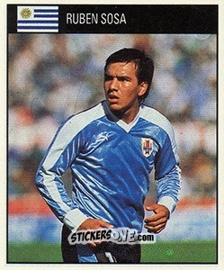 Sticker Ruben Sosa - World Cup 1990 - Orbis