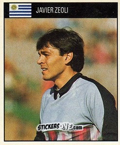 Cromo Javier Zeoli - World Cup 1990 n. 264 - Orbis