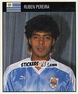 Cromo Ruben Pereira - World Cup 1990 - Orbis