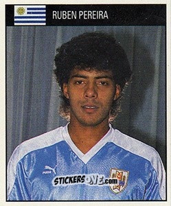 Sticker Ruben Pereira - World Cup 1990 - Orbis