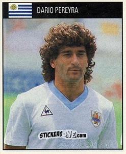 Cromo Dario Pereyra - World Cup 1990 - Orbis