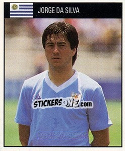 Cromo Jorge Da Silva - World Cup 1990 - Orbis