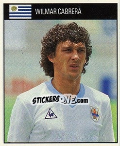 Sticker Wilmar Cabrera - World Cup 1990 - Orbis