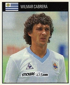 Sticker Wilmar Cabrera - World Cup 1990 - Orbis