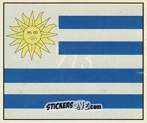 Sticker National Flag - World Cup 1990 - Orbis