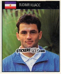 Sticker Budimir Vujacic - World Cup 1990 - Orbis