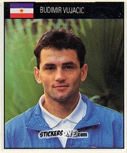 Sticker Budimir Vujacic - World Cup 1990 n. 276 - Orbis