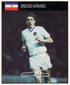 Sticker Srecko Katanec - World Cup 1990 n. 279 - Orbis