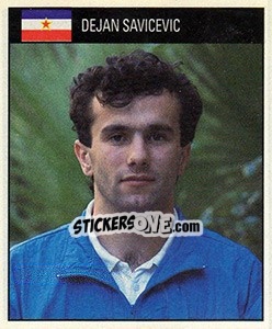 Sticker Dejan Savicevic - World Cup 1990 - Orbis