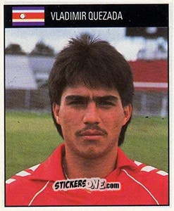 Sticker Vladimir Quezada - World Cup 1990 - Orbis