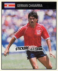 Sticker German Chavarria - World Cup 1990 - Orbis