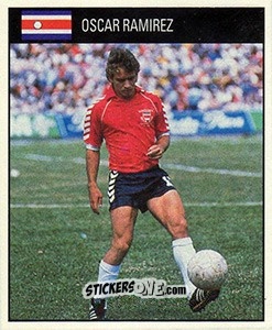 Sticker Oscar Ramirez - World Cup 1990 n. 302 - Orbis