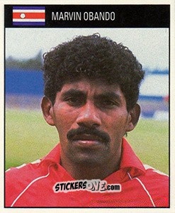 Sticker Marvin Obando - World Cup 1990 n. 304 - Orbis