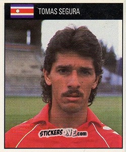 Sticker Tomas Segura - World Cup 1990 - Orbis