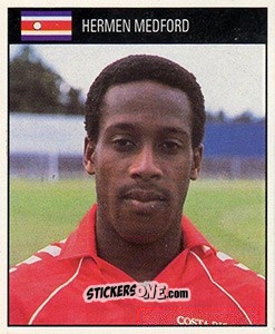 Sticker Hermen Medford - World Cup 1990 n. 310 - Orbis