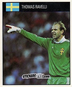 Sticker Thomas Ravelli - World Cup 1990 n. 316 - Orbis
