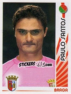 Sticker Paulo Santos - Futebol 2006-2007 n. 123 - Panini
