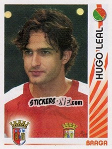 Sticker Hugo Leal - Futebol 2006-2007 n. 132 - Panini