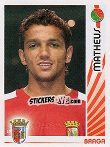 Cromo Matheus - Futebol 2006-2007 n. 134 - Panini
