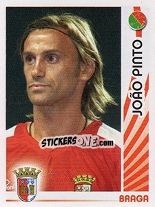 Sticker João Pinto - Futebol 2006-2007 n. 135 - Panini