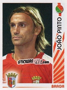 Sticker João Pinto - Futebol 2006-2007 - Panini