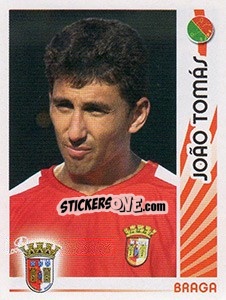 Sticker João Tomás - Futebol 2006-2007 n. 138 - Panini