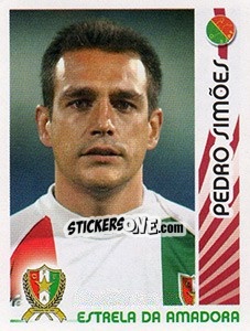 Cromo Pedro Simões - Futebol 2006-2007 - Panini