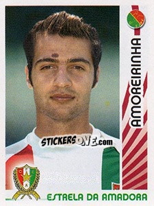Sticker Amoreirinha - Futebol 2006-2007 n. 148 - Panini