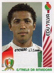 Figurina Edu Silva - Futebol 2006-2007 - Panini