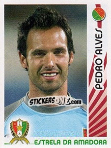 Sticker Pedro Alves - Futebol 2006-2007 n. 160 - Panini