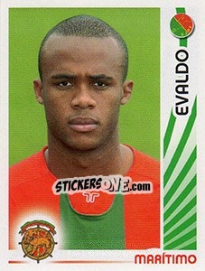 Sticker Evaldo - Futebol 2006-2007 n. 169 - Panini