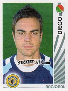 Sticker Diego - Futebol 2006-2007 n. 183 - Panini