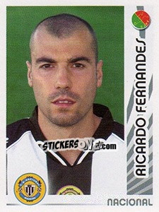 Sticker Ricardo Fernandes - Futebol 2006-2007 n. 188 - Panini