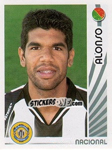 Sticker Alonso - Futebol 2006-2007 n. 189 - Panini