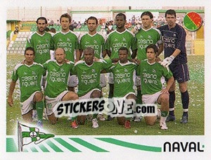 Sticker Equipa - Futebol 2006-2007 n. 202 - Panini
