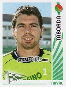 Sticker Taborda - Futebol 2006-2007 n. 203 - Panini