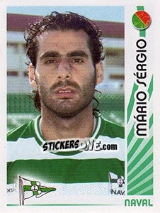 Cromo Mário Sérgio - Futebol 2006-2007 n. 205 - Panini