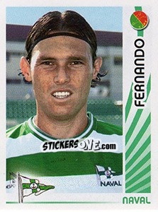 Sticker Fernando - Futebol 2006-2007 n. 207 - Panini