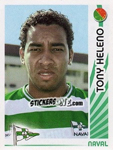 Sticker Tony Heleno - Futebol 2006-2007 n. 209 - Panini