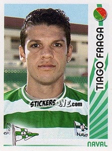 Sticker Tiago Fraga - Futebol 2006-2007 n. 212 - Panini