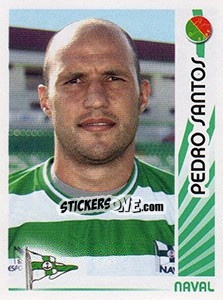 Sticker Pedro Santos - Futebol 2006-2007 n. 214 - Panini