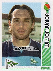 Cromo Wilson Júnior - Futebol 2006-2007 - Panini