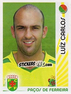 Figurina Luíz Carlos - Futebol 2006-2007 - Panini