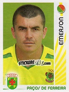 Sticker Emerson - Futebol 2006-2007 n. 227 - Panini